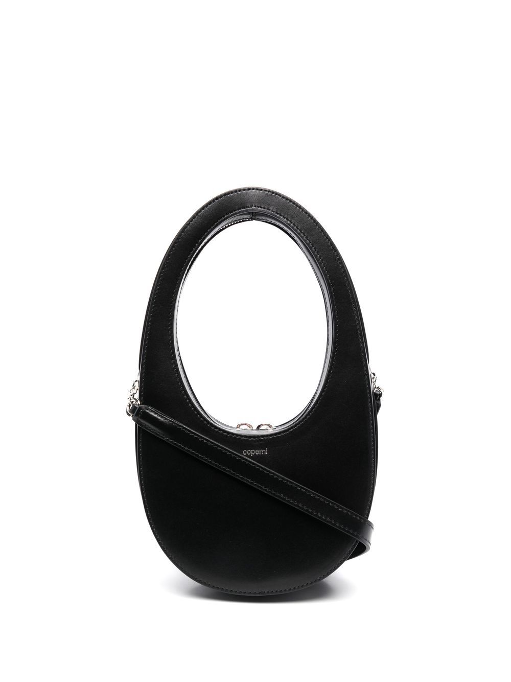 COPBA38BIS405BLACK SWIPE 미니 레더 숄더 백